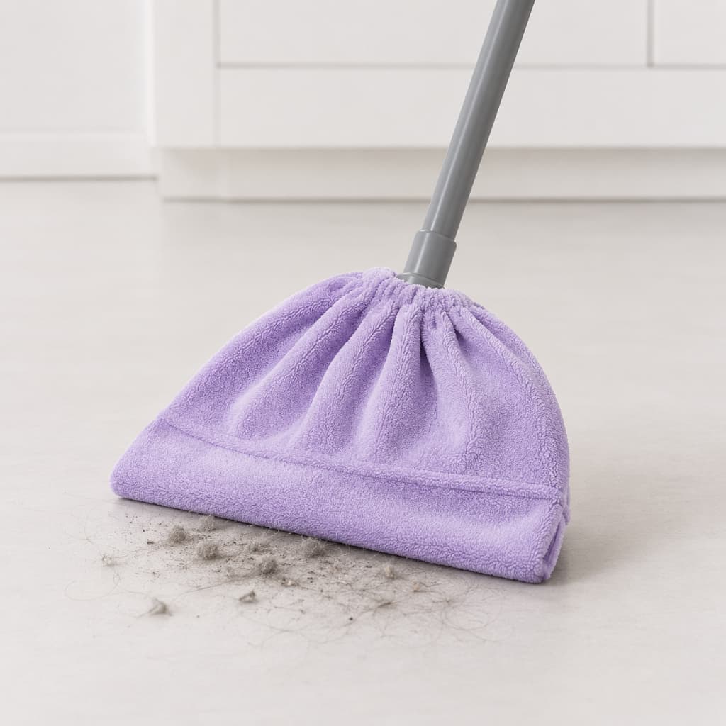 Capa p/ Vassoura Microfibra Reutilizável Multiuso