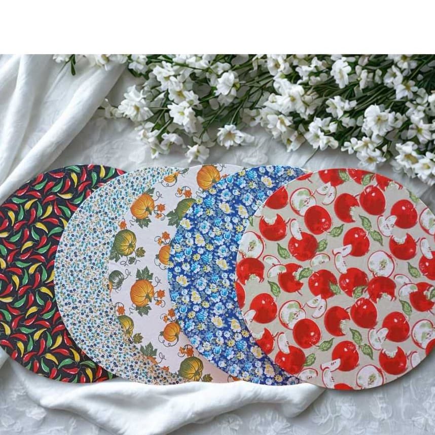 Capas Sousplat Supla Estampada.. Mesa Posta..... Envio Imediato. ESTAMPAS VARIADAS.Kits 2,4 e 6 Capas.