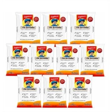 Tapioca da terrinha kit 10 pacotes de 500g