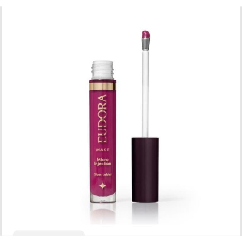 Gloss Labial Micro Injection Eudora Make Fúcsia