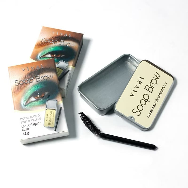 Soap Brow Modelador de Sobrancelhas Com Colágeno ativo vivai 2057.1.1