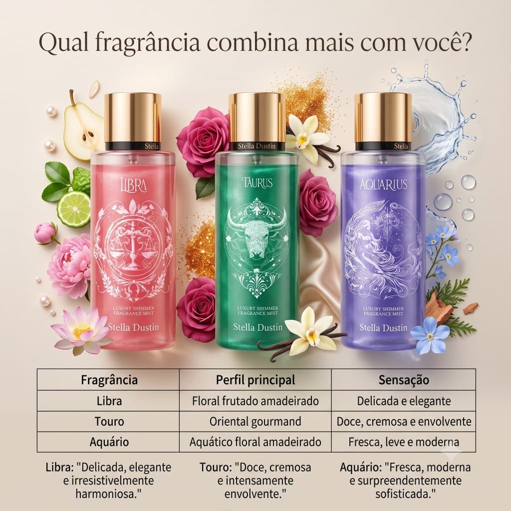 Body Splash Stella Dustin 250ml Signos