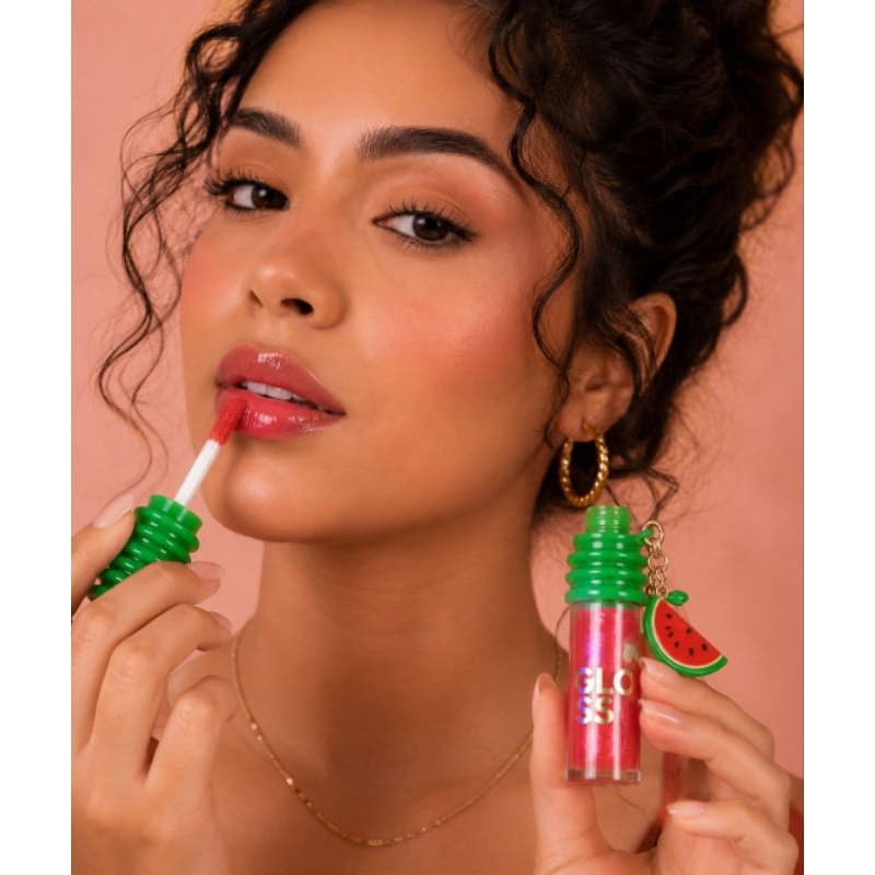 Gloss Chaveiro Hidratante Variados | Melancia, Uva, Cereja e Morango