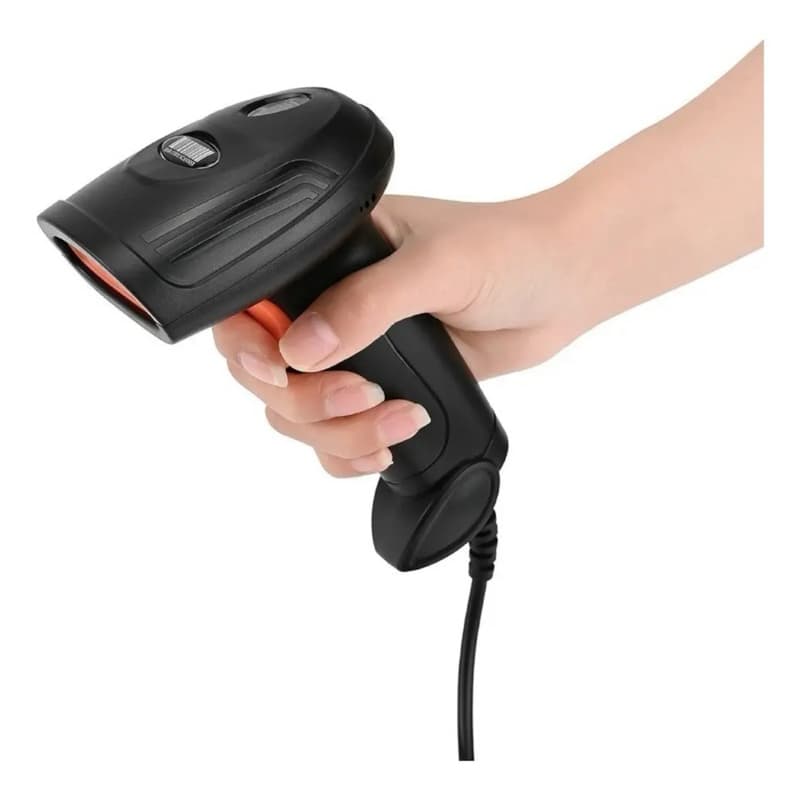 Leitor De Código De Barras Com Fio Usb 2.0 A Laser De 1,6 M