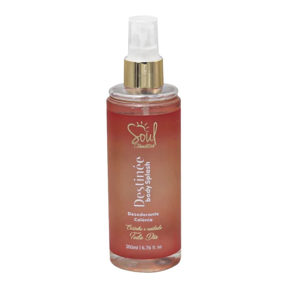 Body Splash Soul Cosmeticos Destinée Colônia Desodorante 200ml