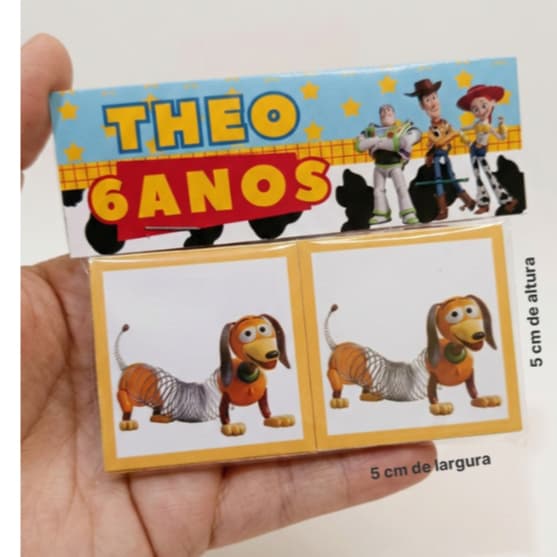 Kit  Jogo da Memória Personalizado Infantil 24 Peças | Tema e Nome à Escolha | Lembrancinha