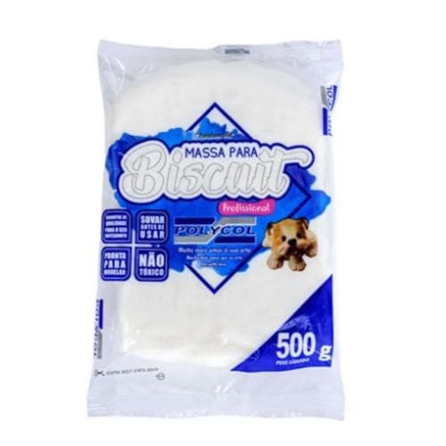 massa de biscuit polycol 500g