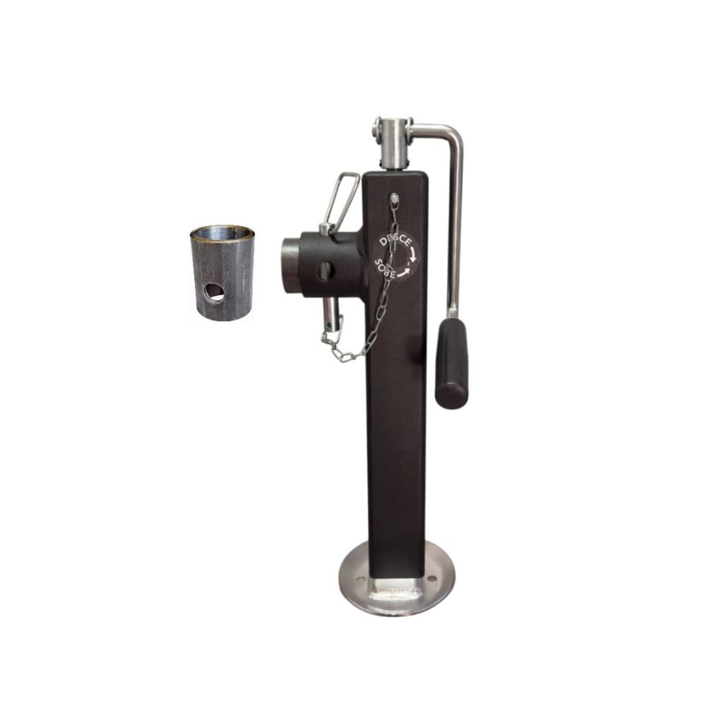 Pedestal Pé de Apoio Macaco Mecanico Levante 1800kg Carreta Carretinha Carrocinha Reboque Trailer