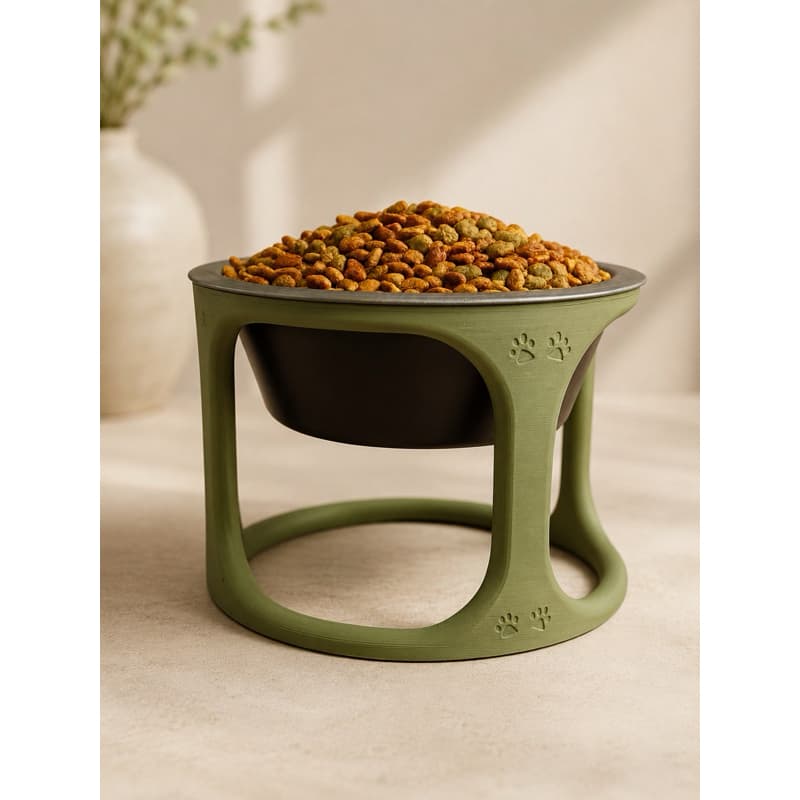 Comedouro Elevado para Cachorro e Gato – Suporte para Pote