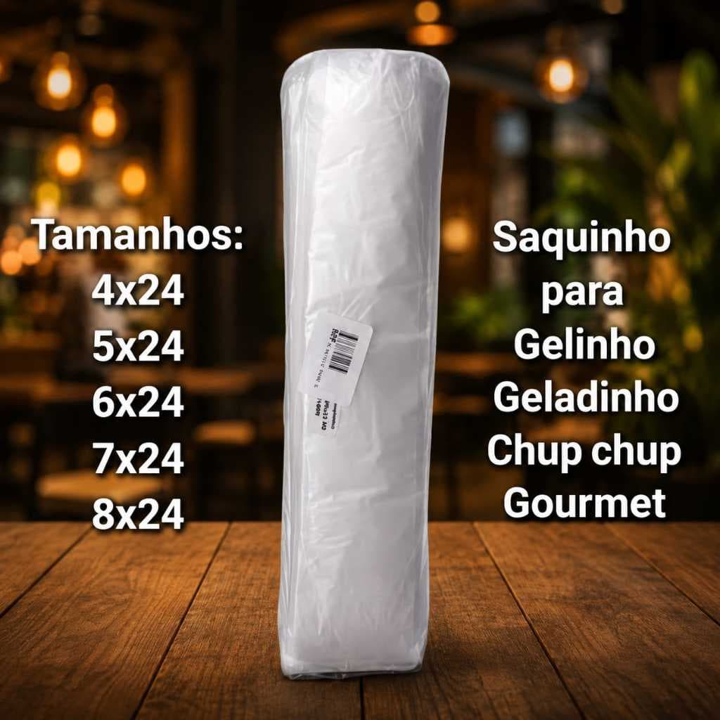 Saquinho Para Geladinho Gourmet Gelinho Sacolé Chup Chup