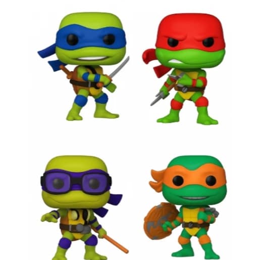 Bonecos Colecionáveis Tartarugas Ninjas - Com Caixa Personalizada