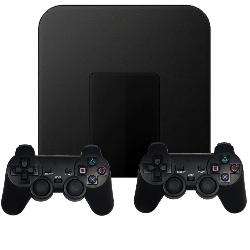 Super Console X PRO Console de Jogos Retrô com 40 Mil Jogos + 2 Controles Sistema Emuelec