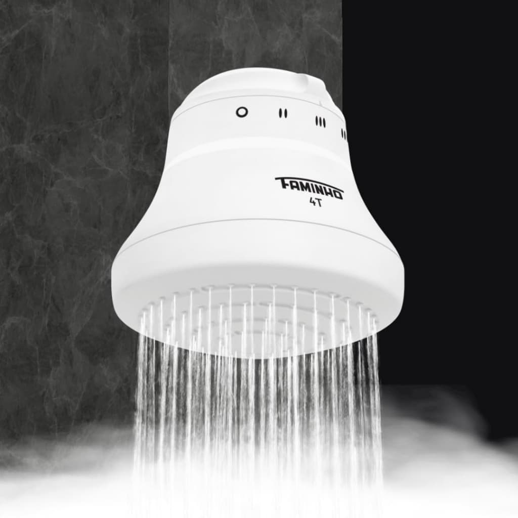 Ducha Elétrica Fame Faminho 4 Temperaturas 127V 5400W Chuveiro Elétrico