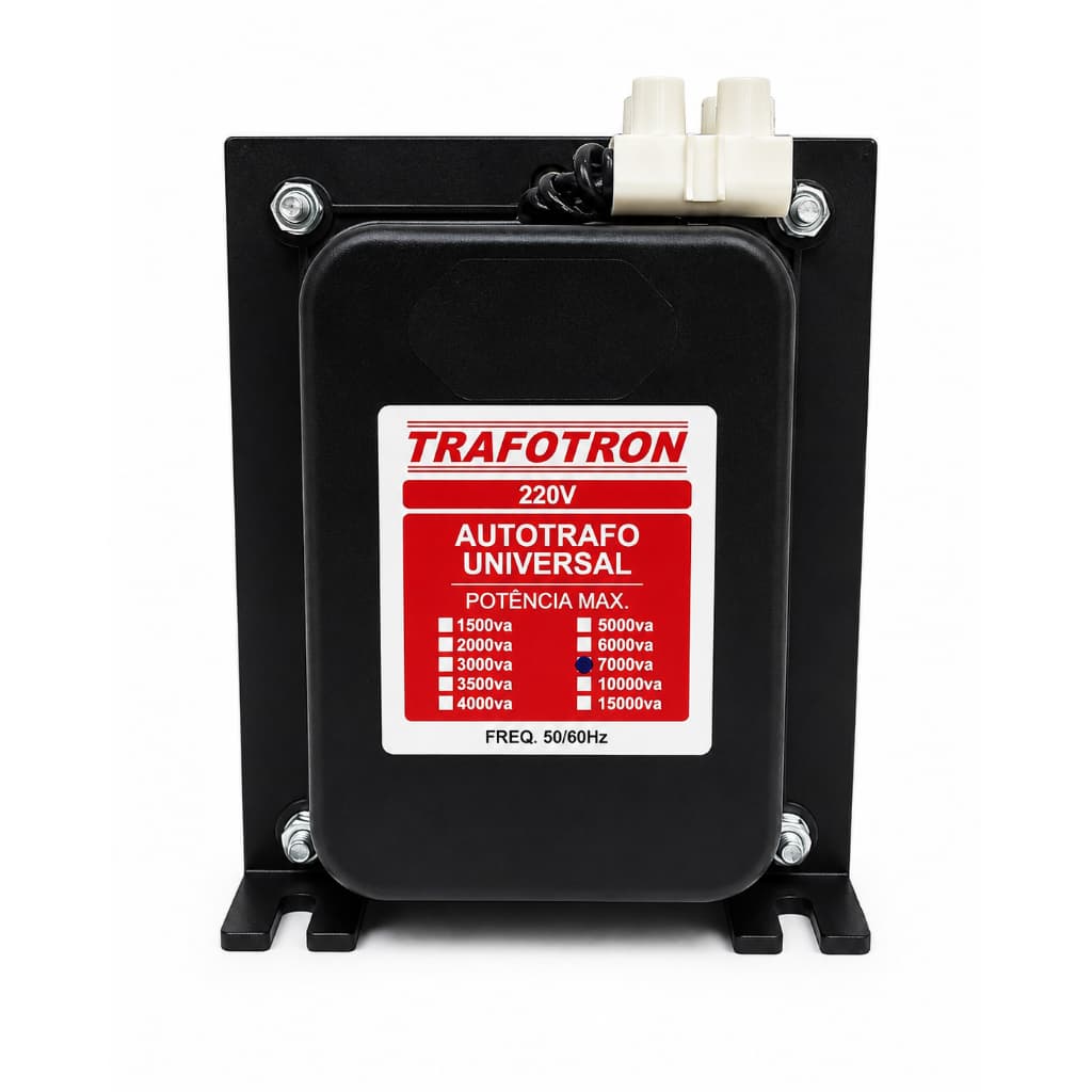 Autotransformador 7000VA Borne 127V/220V Trafotron
