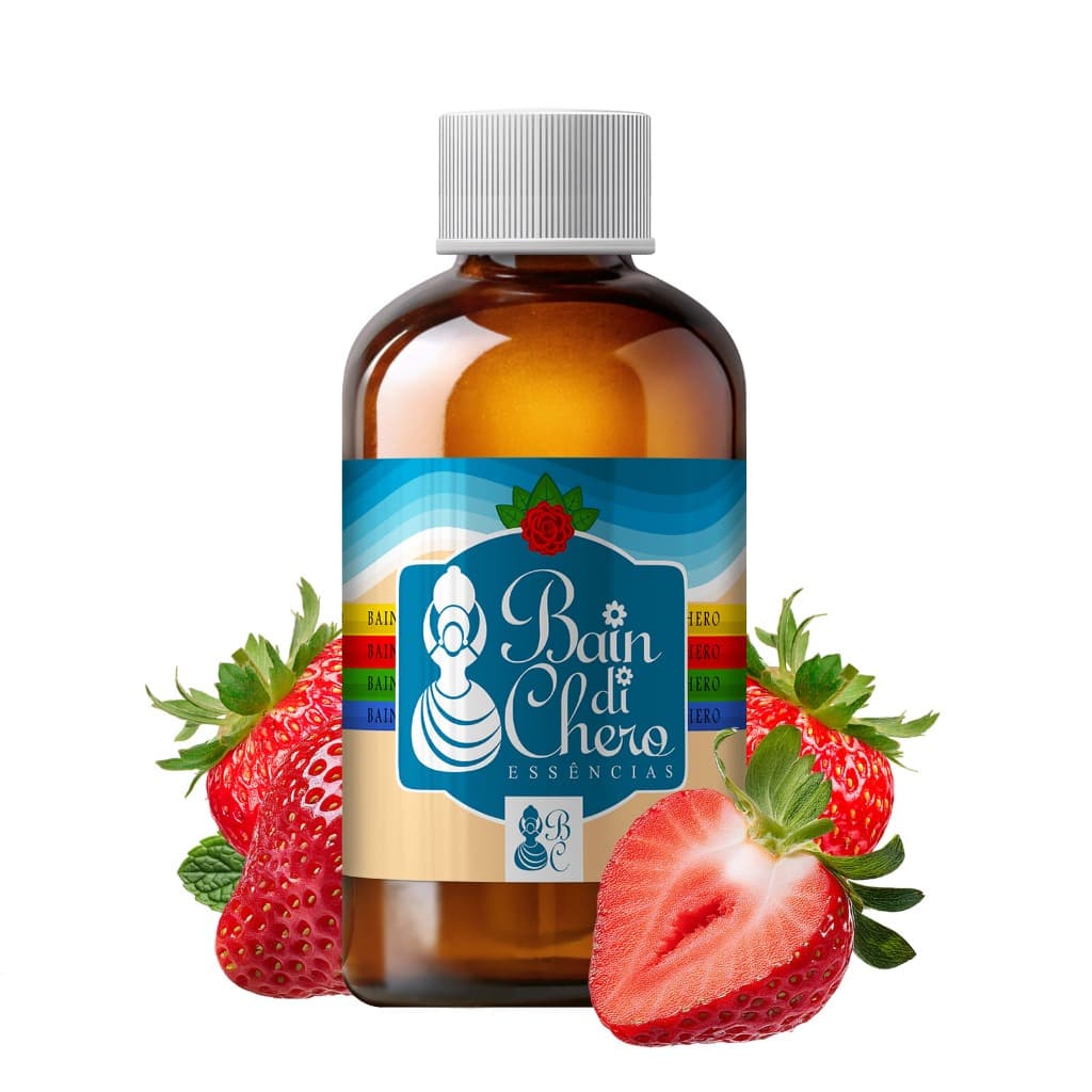 Essência Aromatizante Óleo Lipossolúvel Para Velas Aromaticas e Incensos - Morango 500ml