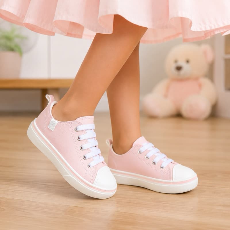 Tênis Klin Infantil Feminino FREESTYLE Casual Original Confortável Leve Escolar Passeio