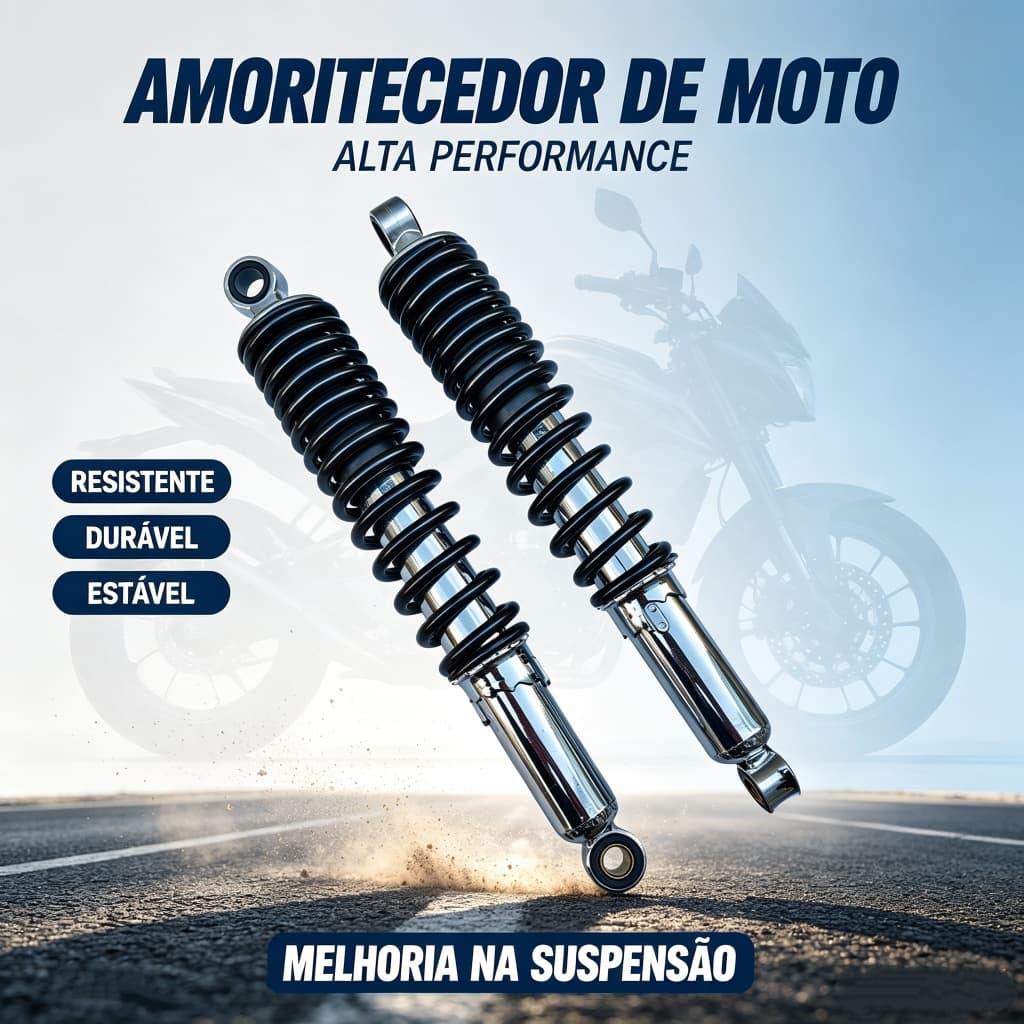 Kit Par 2 Amortecedores Traseiros Original Honda CG Titan Fan Start 125 150 160 com Regulagem S2