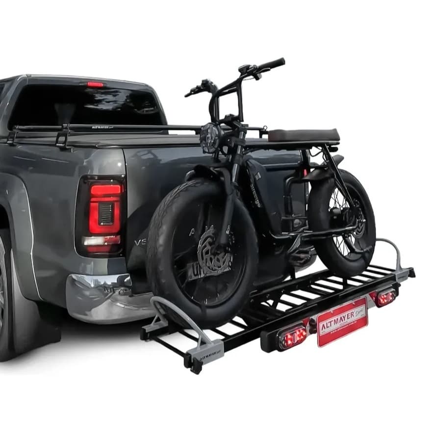 Suporte Transbike Plataforma Para Moto Scooter / Engate Bola