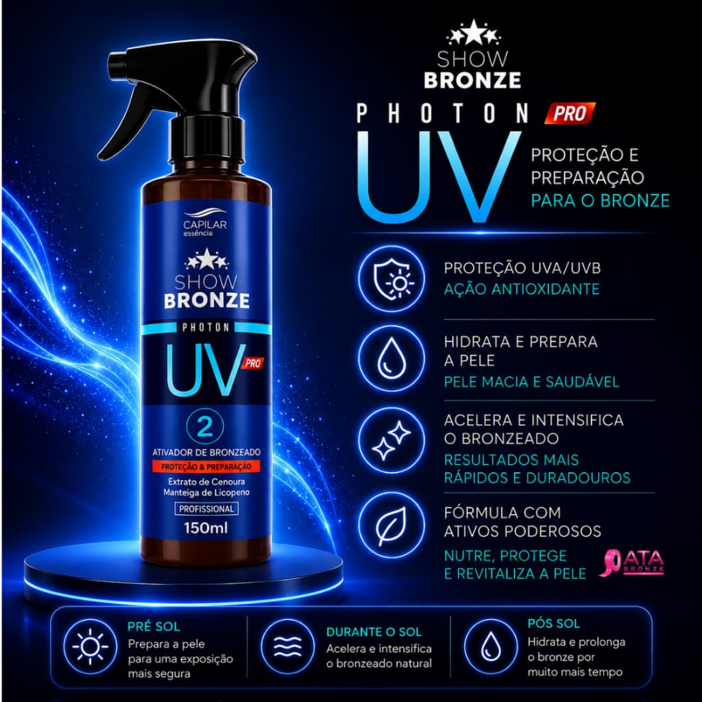 PASSO 2 PHOTON UV PRÓ 500ml - CAPILAR ESSÊNCIA