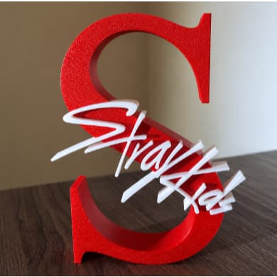 Decoração Stray Kids em Impressão 3D/ k-poop