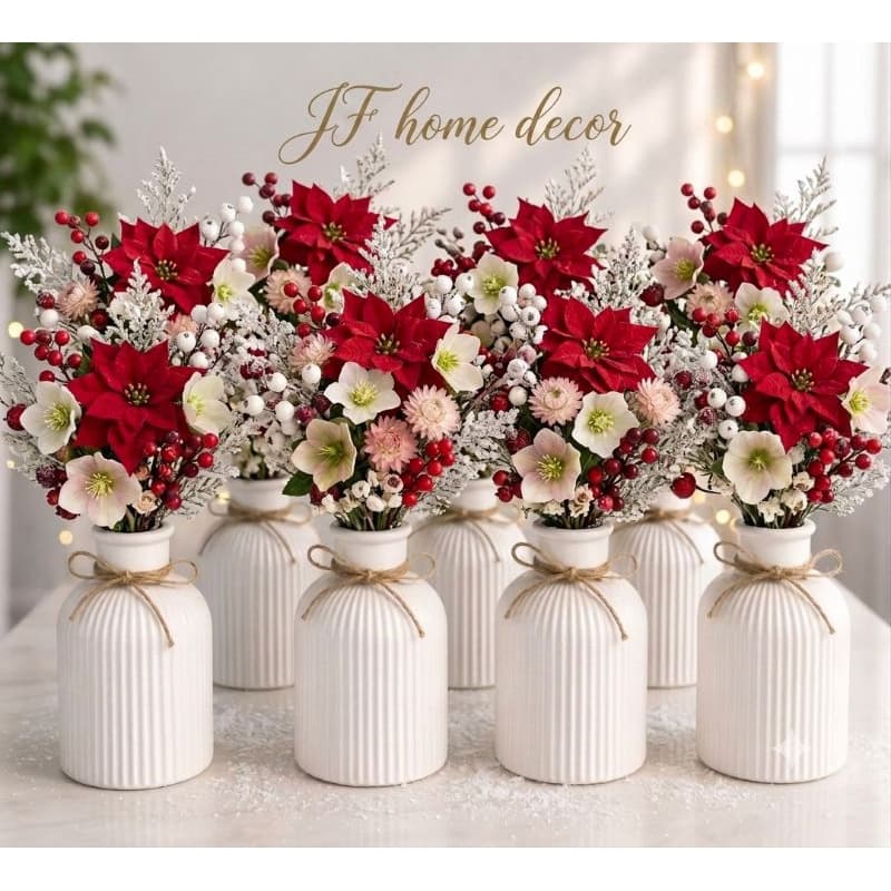 Kit 20 garrafinha 9*7de gesso de centro de mesa para casamento chá revelação aniversário e decoração