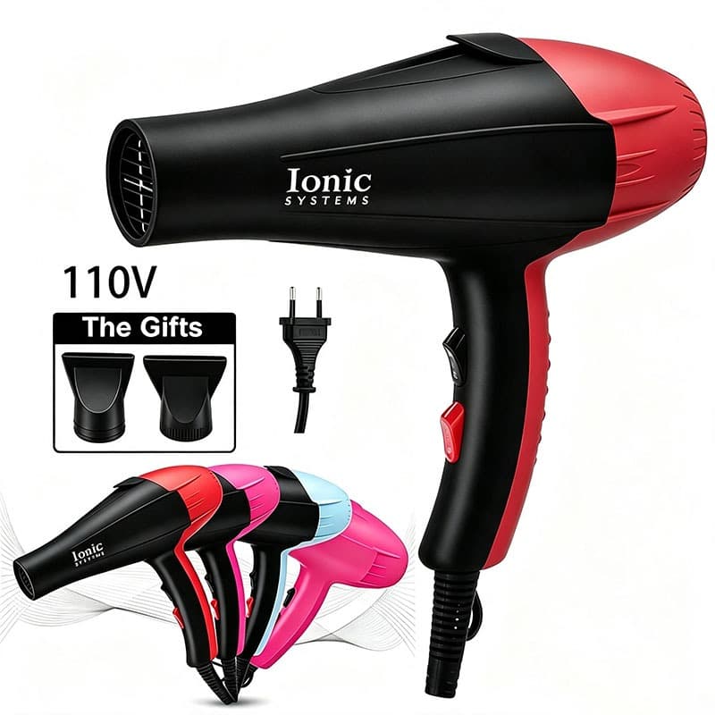 Alta qualidade secador de cabelo 3200w 110v ar frio e quente 2 velocidades  3 temperaturas