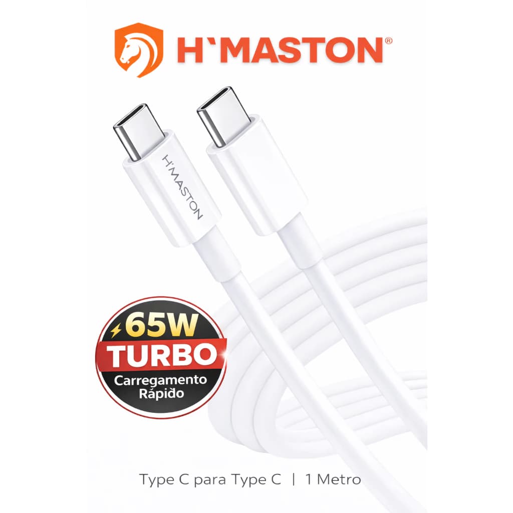 Cabo Tipo C - 65w Turbo - H'MASTON HB16-CC