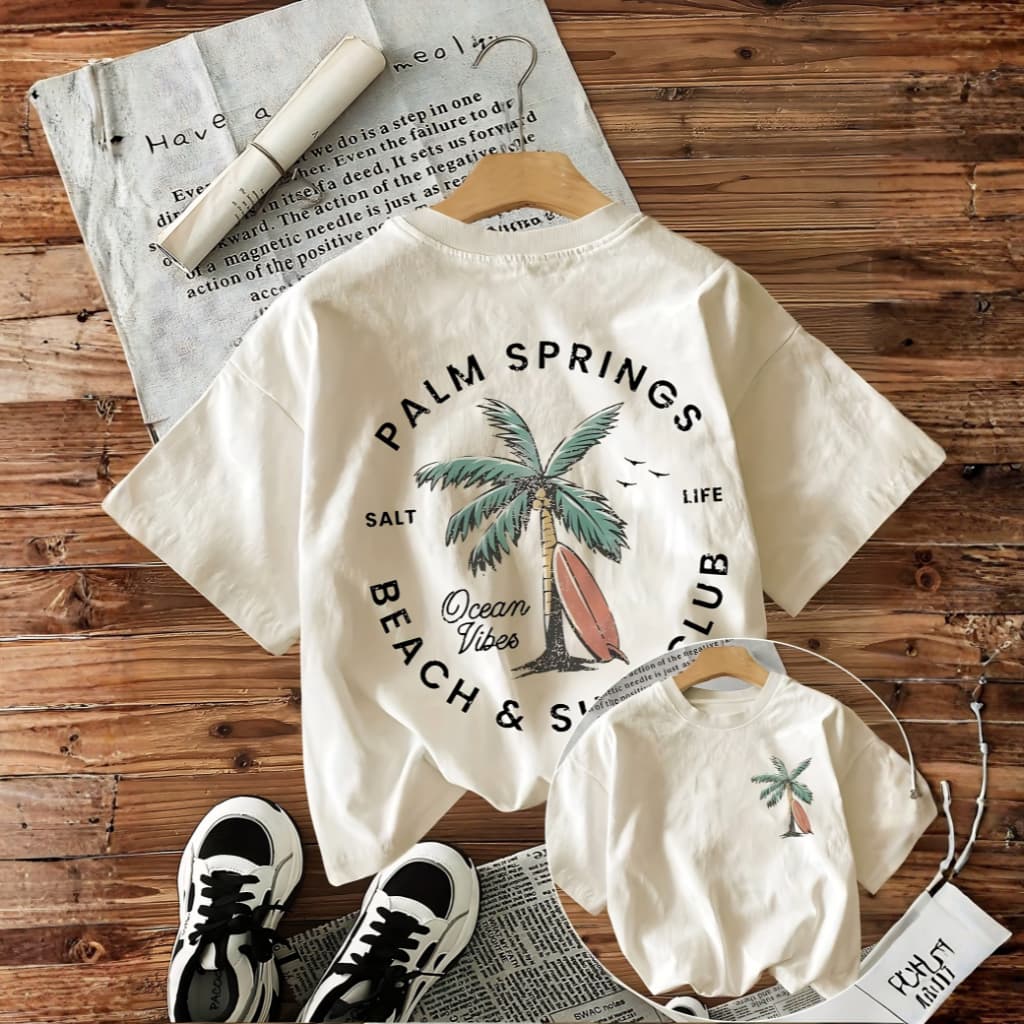 Camiseta Feminina Casual 100% Algodão Estampa Praia Confortável T-Shirt Tradicional Dia a Dia Promoção