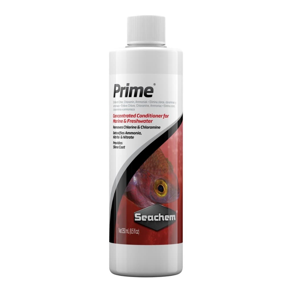 Condicionador de Água Seachem Prime 250ml para Aquários