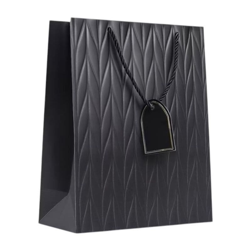 Sacola De Presente Lembrancinha Papel 18x23 Personalizada Com Etiqueta Natal Festas Com Alça
