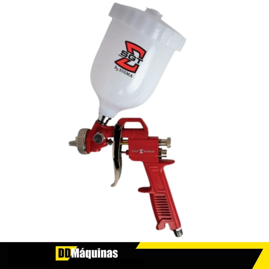Pistola de Pintura Gravidade HVLP 1,5mm SGT-3013B 600ml - Sigma