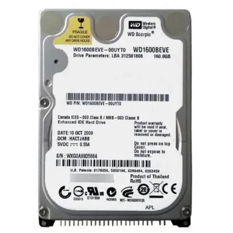 HD-De-80GB Notebook-WD Digital Scorpion