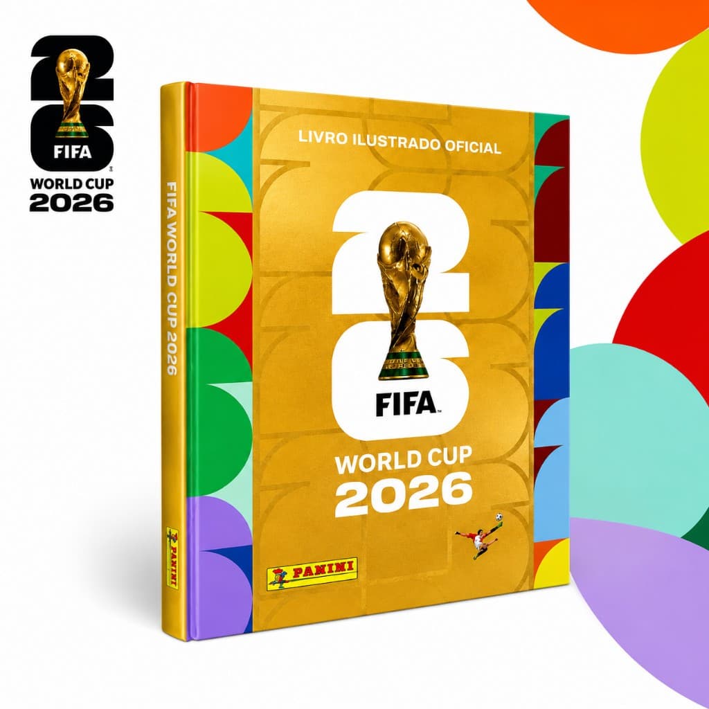 Álbum Ouro Copa do Mundo 2026 Panini Capa Dura