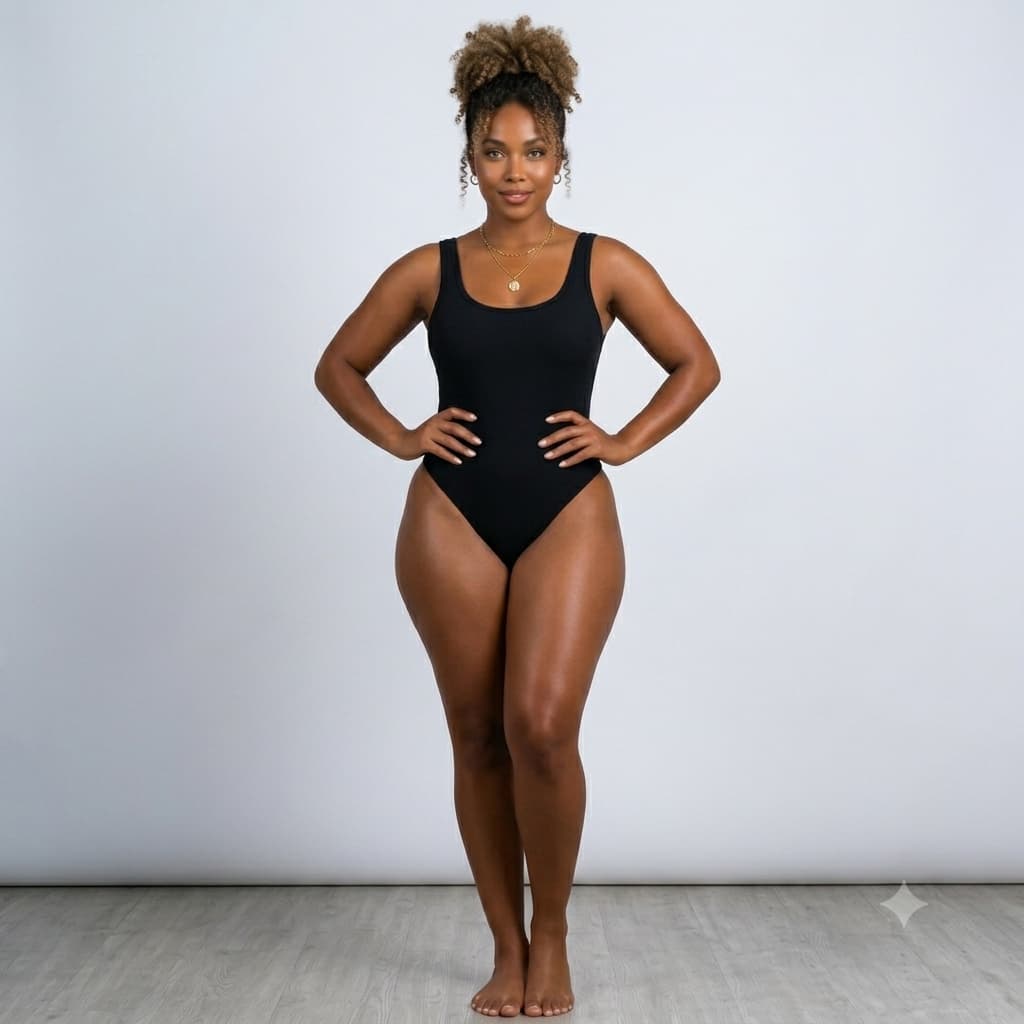 Body Feminino Regata Decote U Suplex Alta Compressão Moda Praia