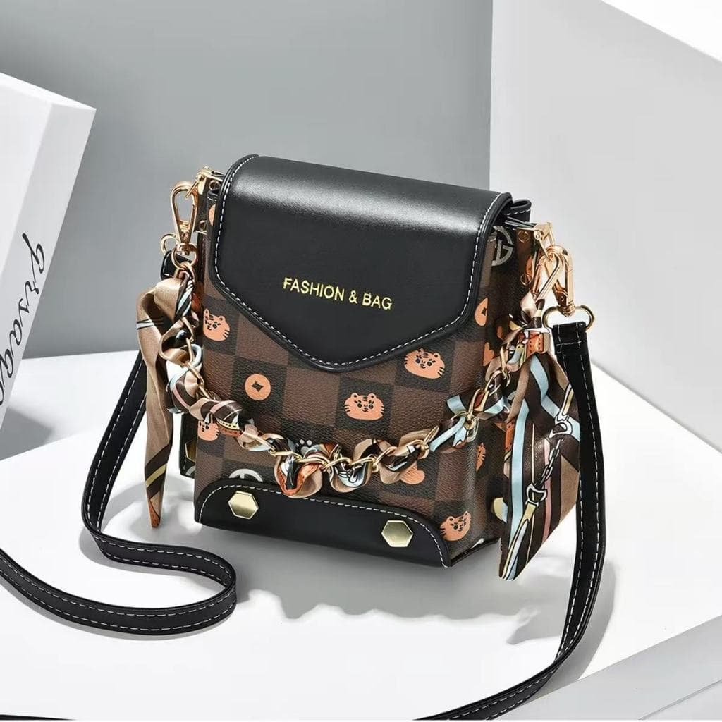 Bolsa Coreana Versão Coreana Bolsa Pequena Quadrada Simples Bolsa para Senhoras de Um Ombro Mini Bolsa para Celular