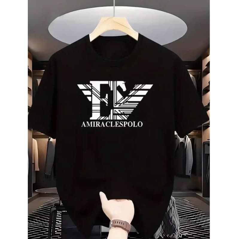 Camiseta Masculina AMIRACLES POLO 100% algodão