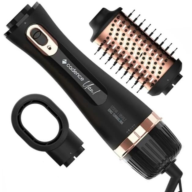 Escova Secadora Alisadora Modeladora Cadence Esc800 Secador Alisa Cabelo Lisos