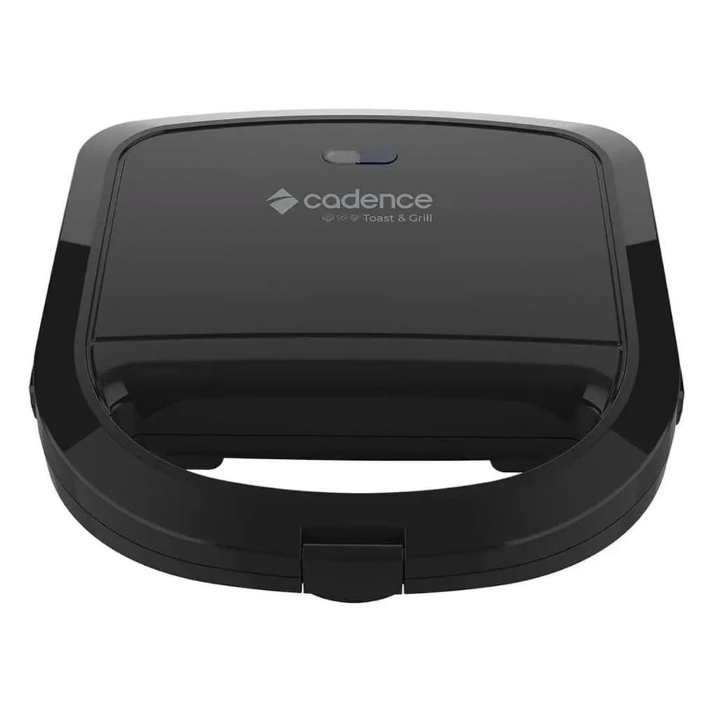 Sanduicheira Elétrica San260 Toast & Grill 750w Preta Cadence Preto