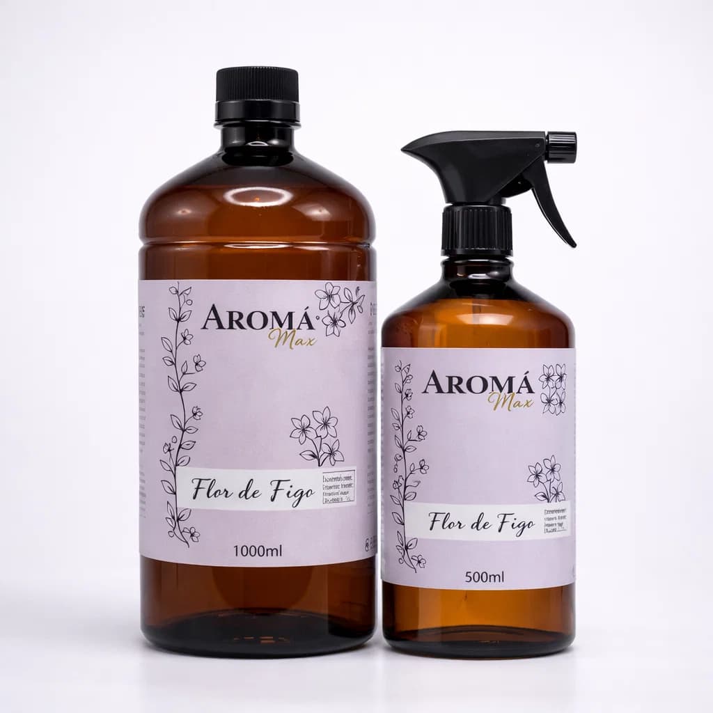 Água Perfumada Ambiente Aroma Flor De Figo Roupas Não Agride O Tecido Com Borrifador