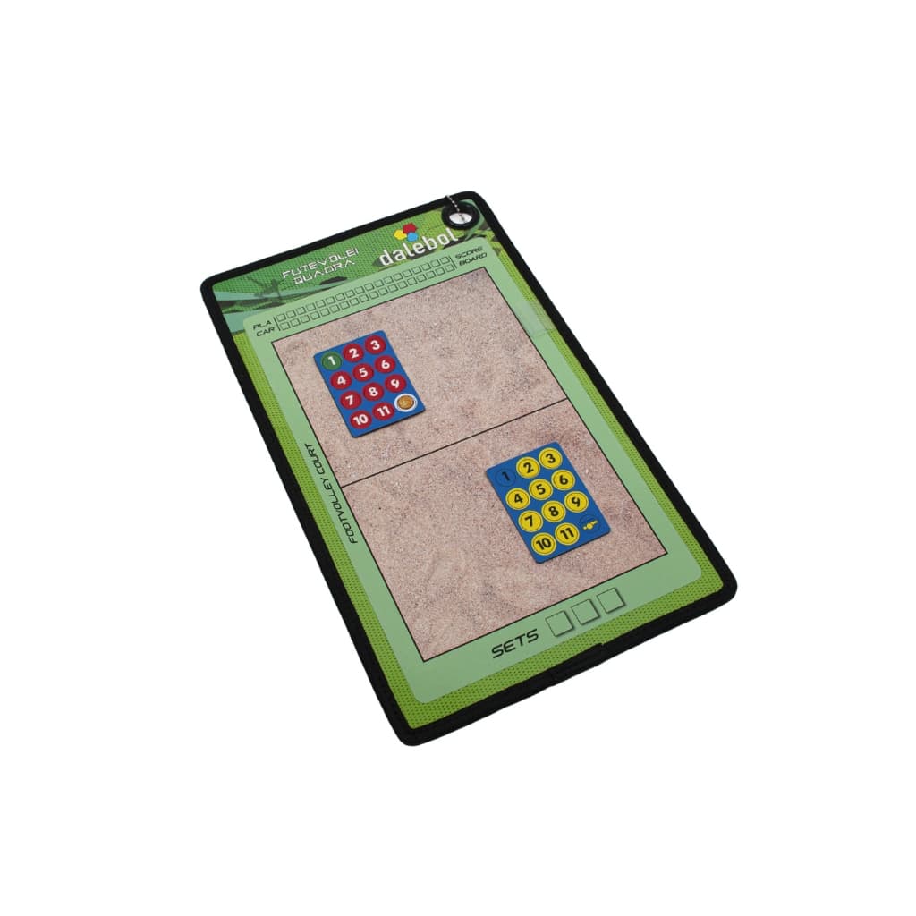 Prancheta Tática Magnética Futevôlei Dalebol Imã E Caneta 38 x 24cm
