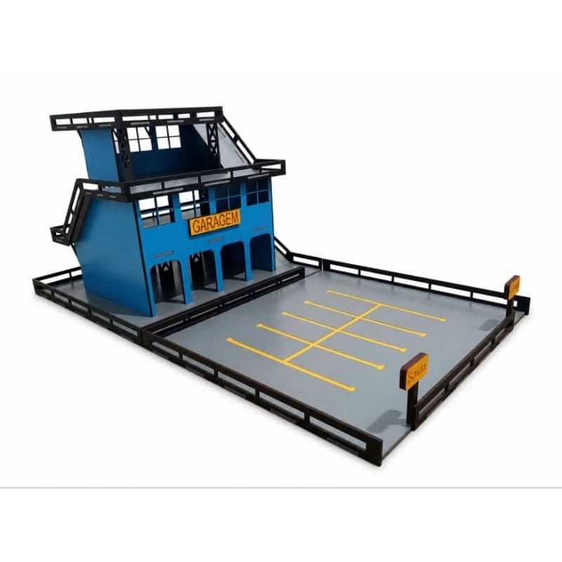 Garagem Escala 1 64 Monster Truck