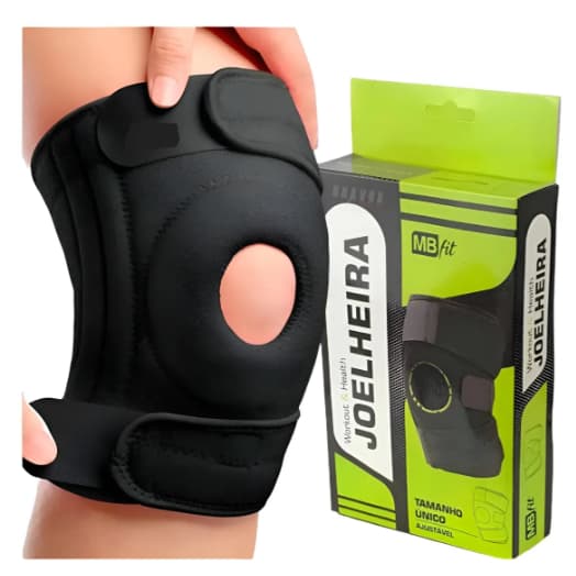 Joelheira Esportiva De Compressão Ajustável Mbfit