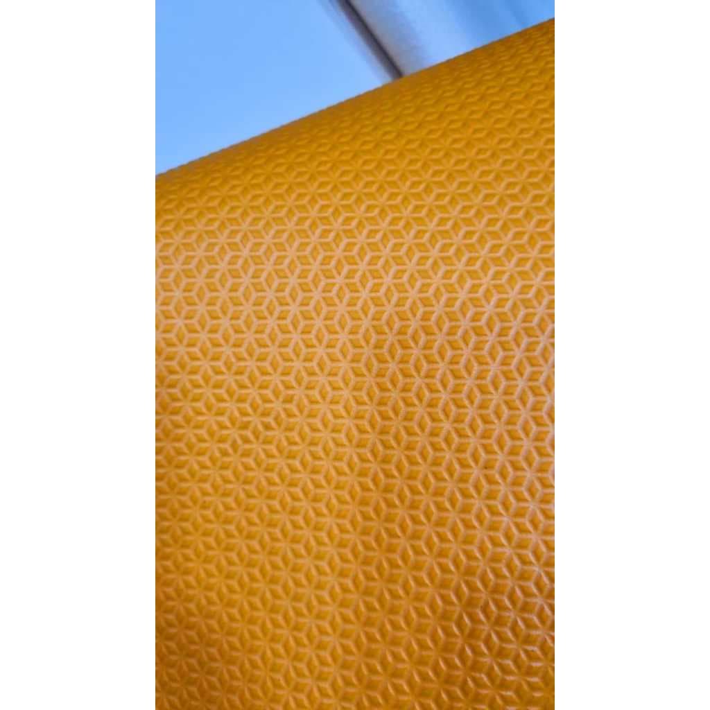 Placa Laranja Borracha Tapete Manta Lona Eva 2mX1m Com Textura Relevo Direto da Fábrica