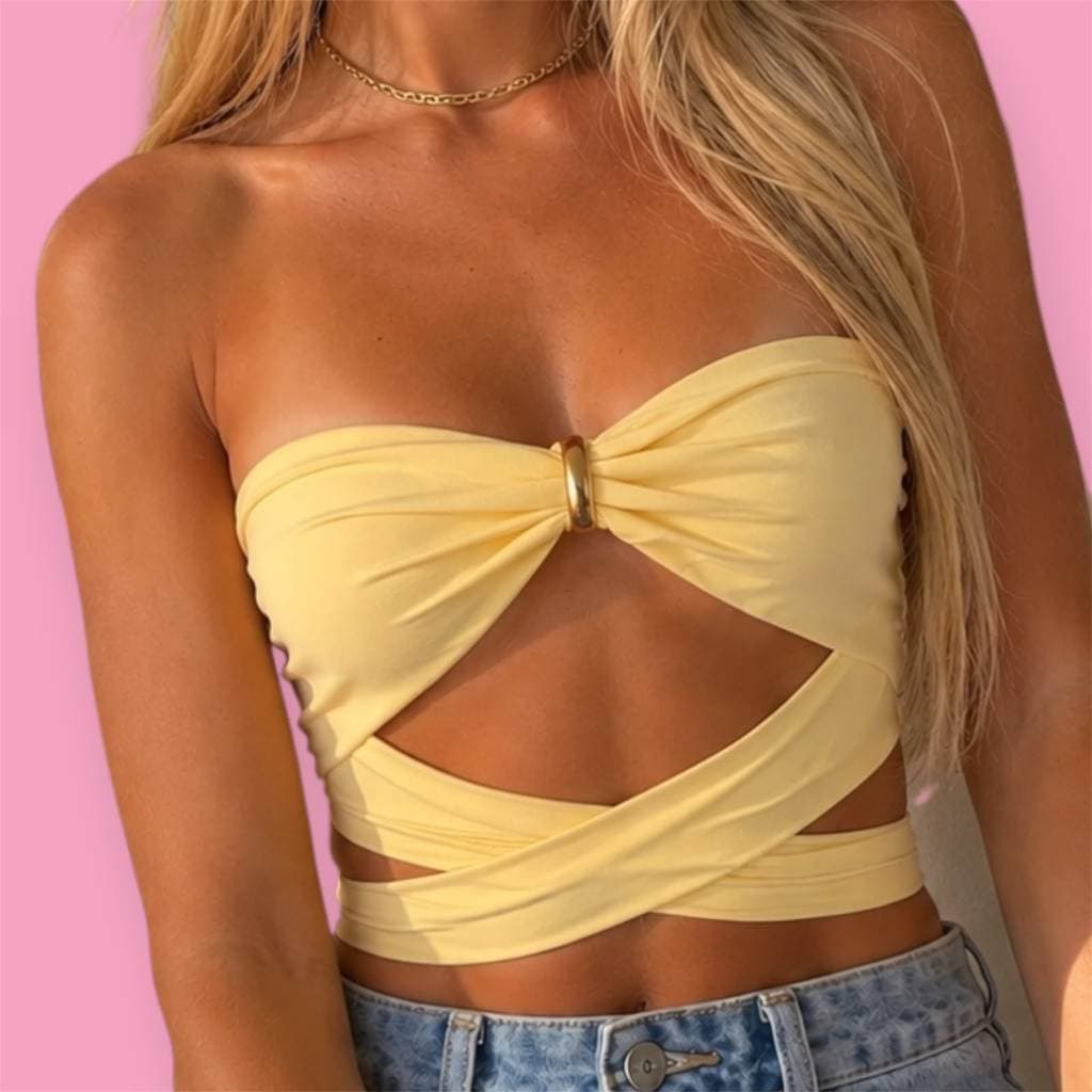 top gabs 6+ amarração/ top multifuncional feminino moda verão
