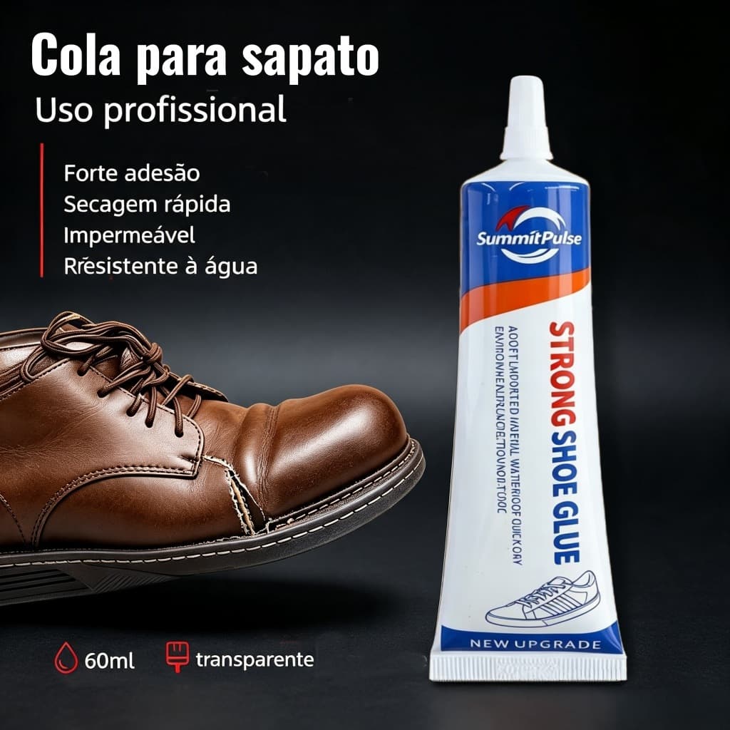 Cola Transparente Para Reparo De Sapatos  Adesivo À Prova D'água Fixação De Solas , Saltos E Bolsas（60g）