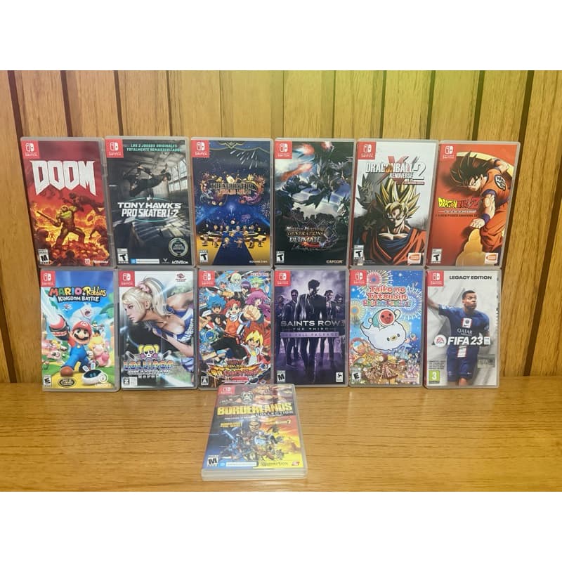 JOGOS NINTENDO SWITCH ORIGINAL MIDIA FISICA SEMI NOVO