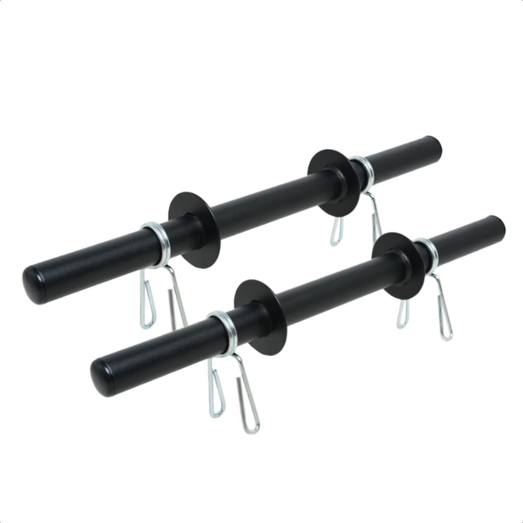 Par Barra Oca 40cm Para Halteres Com Presilhas Treino Musculação Academia Fitness Home Gym