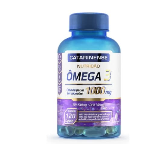 Ômega 3 1000mg 120 Cápsulas - Catarinense