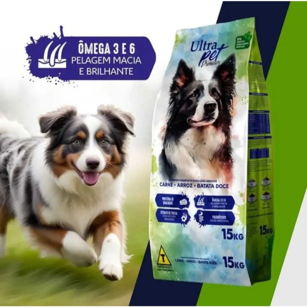 Ração Ultra Pet Premium especial 15 kg frango carne e batata doce