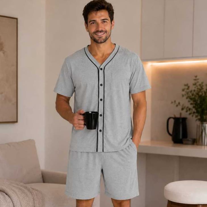 PIJAMA DE AMERICANO MASCULINO SHORTS